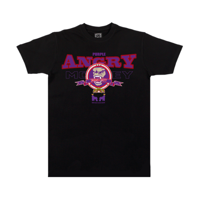 P-rple Tee-shirt Purple Face