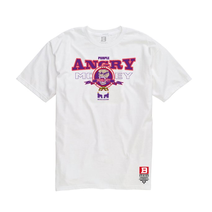 P-rple Tee-shirt Purple Face